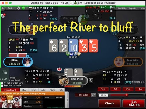 NL 200/NL 500 POKER ZOOM - A Lot Of Exploits Going On!