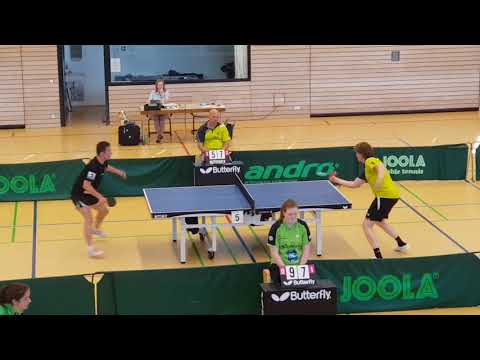 Pokal Finalfour Weilheim 06.05.2018 - Kilian vs. Michalik letzter Satz