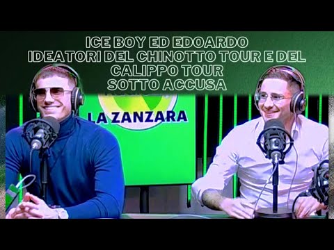 Ice Boy ed Edoardo, ideatori di Calippo e Chinotto Tour - La Zanzara