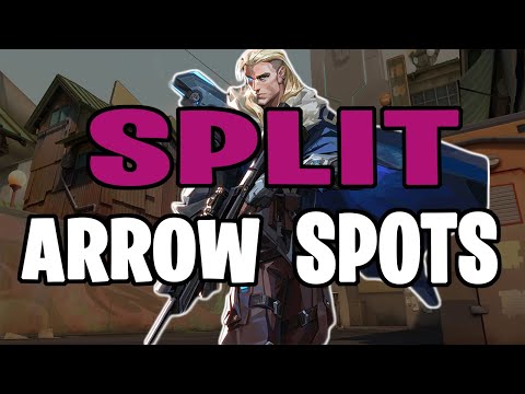 The BEST and MOST ESSENTIAL Sova Arrow Spots on SPLIT