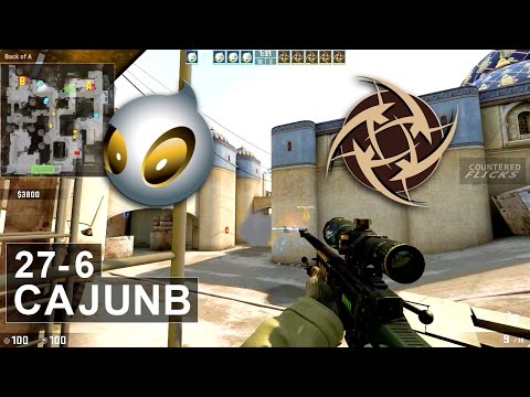 cajunb POV 27-6 CT vs. NiP (ESL Pro League Season 4)