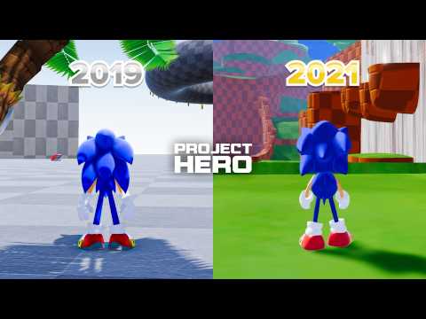 Evolution of Sonic Project Hero (2019 - 2021)