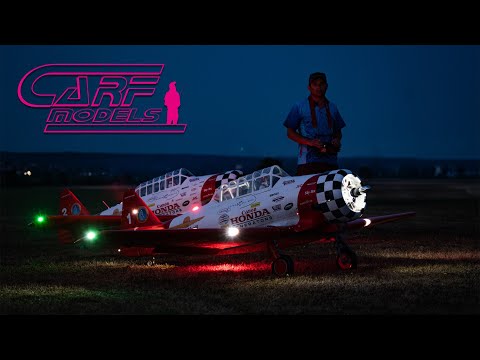 AT-6 evening flight || CARF-Models