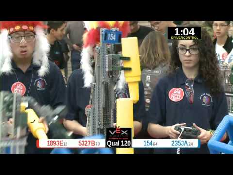 2015 VRC Math Q120 - 1893E 5327B vs 154 2353A - 44 to 58 - VEX Worlds 2015 - Math Division