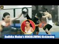 Radhika Madan's MINDBLOWING Kickboxing Session | Fun Weight Loss Exercises