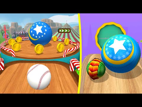 ⚾⭐🔮⭐Portal Run Going Balls Vs Sky Ball Jump New Update Gameplay #4