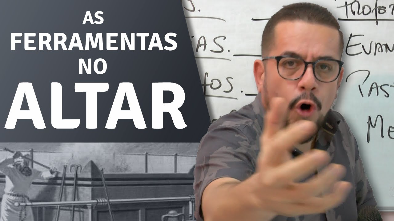 As ferramentas que o sacerdote usava no altar - Estudo Bíblico e Teológico sobre o Tabernáculo