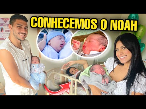 A DAY WITH US AT THE MATERNITY WARD! *I HELD NOAH FOR THE FIRST TIME* 😱💙