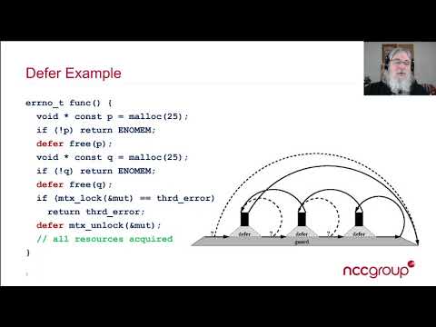 Defer Mechanism for C