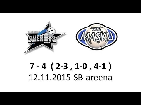 KAARINAN SHERIFFS - SBS MASKU 12.11.2015 MAALIT