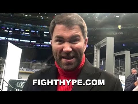 EDDIE HEARN RIPS WILDER'S 'TICKLE UP' WITH FURY; QUESTIONS IF HE WANTS 'BRUTAL' JOSHUA FIGHT