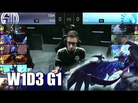 TSM vs Liquid | Game 1 S6 NA LCS Summer 2016 Week 1 Day 3 | TSM vs TL G1 W1D3 1080p