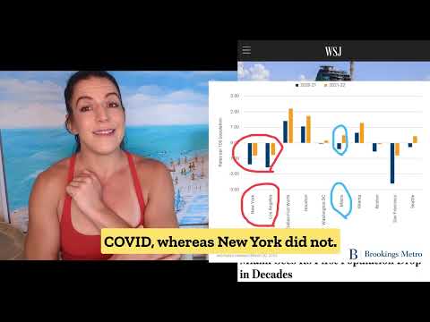 WSJ & Krugman: What's the matter with NYC & LA? Miami is doing fine.