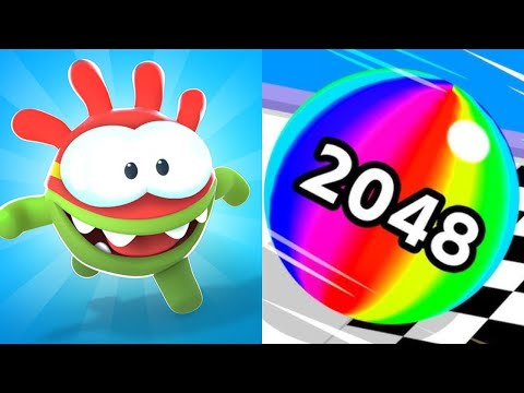 Om Nom Run vs Ball Run 2048 Max Level Gameplay #ballgamezone #cutiepie22yt #ballrun2048 #omnomrun