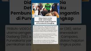 Polisi Tembak Kaki Yogi Iskandar Pelaku Utama Pengeroyokan Ayah Pengantin di Purwakarta