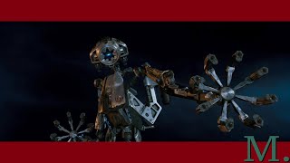 RED PLANET (2000): Military Killer Robot on Mars (AMEE: Autonomous Mapping Exploration &amp; Evasion
