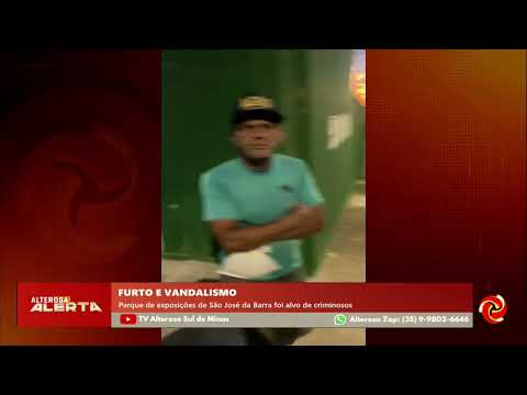 Parque de Exposições de São José da Barra é alvo de furto e vandalismo