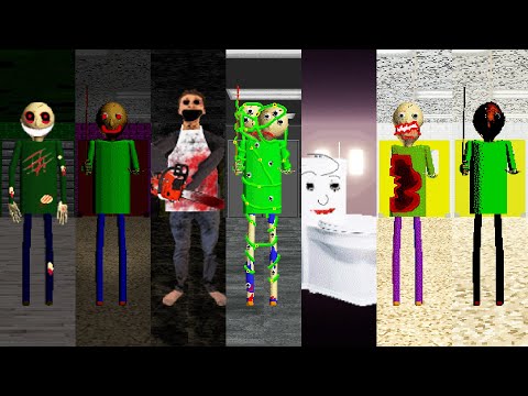 Everyone is Baldi's 7 Horror Even More Horrified Mods - ALL PERFECT! #5