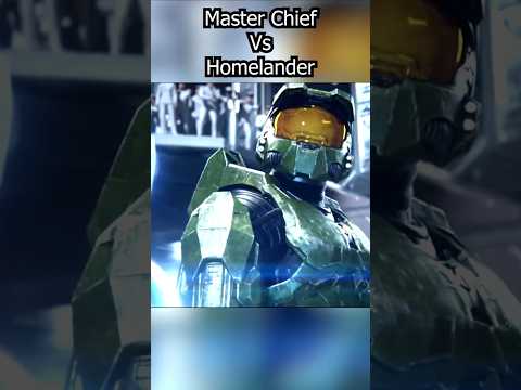 MASTER CHIEF VS HOMELANDER?! #shorts #memes #theboys