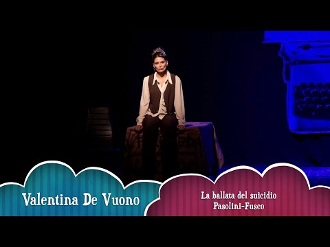 Valentina De Vuono canta Ballata del suicidio  (P.P.Pasolini - G.Fusco)