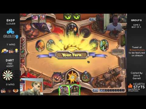 Hearthstats Invitational - Group C: Ek0p vs Dart