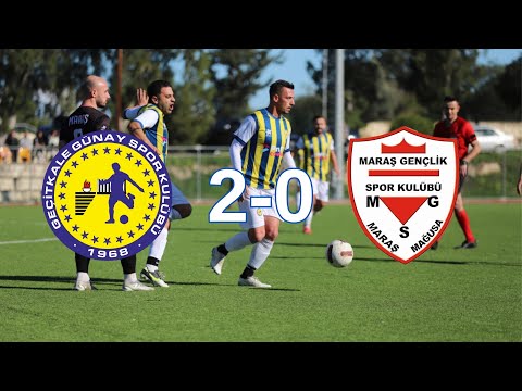 Geçitkale GSK 2 - 0 Maraş GSK Maçı özeti.