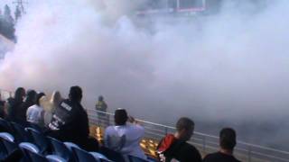 preview picture of video '58  LOOSE Holden V8 VL Commodore Burnout At BRASHER NATS WSID 9 6 2013'