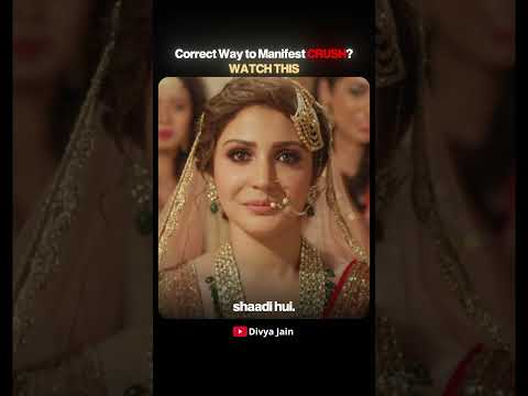 How to Manifest Crush, wife, girlfriend?| Divya Jain