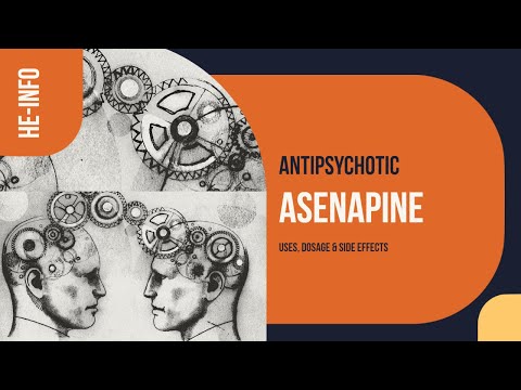 Asenapt 10 mg tablets, for hospital, packaging size: 1x10