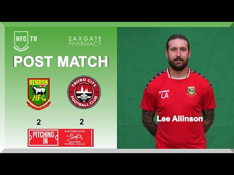 Lee Allinson post match v TRURO CITY - 7 January 2023