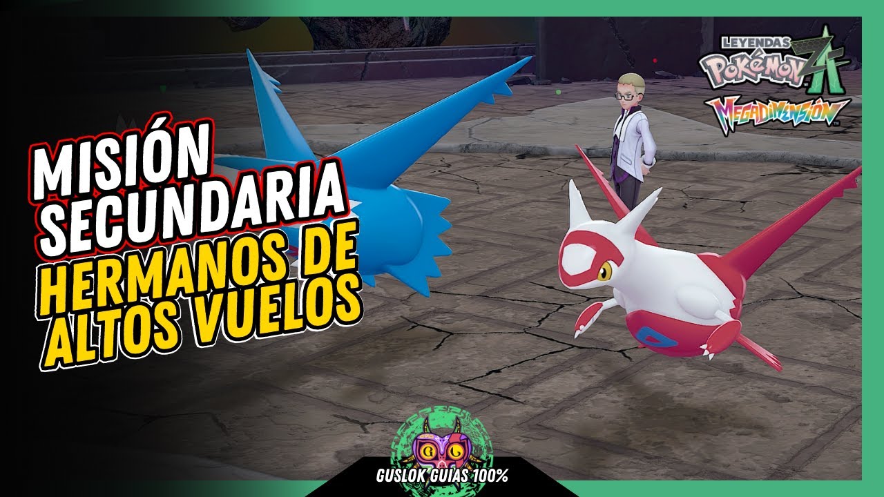 Leyendas Pokemon: Z-A Megadimension – MISIÓN SECUNDARIA 189: HERMANOS DE ALTOS VUELOS 💯 GUÍA 100% 🏆 Leyendas Pokemon: Z-A Megadimension – MISIÓN SECUNDARIA 189: HERMANOS DE ALTOS VUELOS 💯 GUÍA 100% 🏆