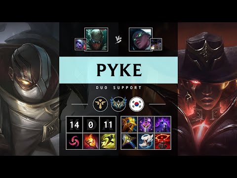 Pyke Support vs Senna - KR Challenger Patch 25.07