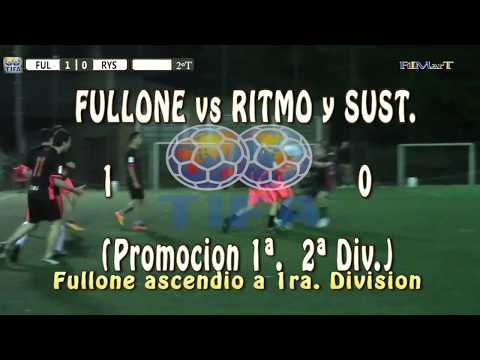 1 FULLONE vs RITMO y SUST. 0 (Promocion 1ª.  2ª Div.) - 10/12/2017