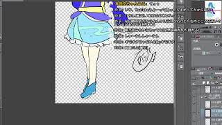 【お絵描き】創作アイドル描く【声あり】