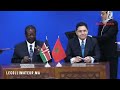 [Vidéo] M. Bourita reçoit le Premier ministre et ministre des Affaires étrangères du Kenya