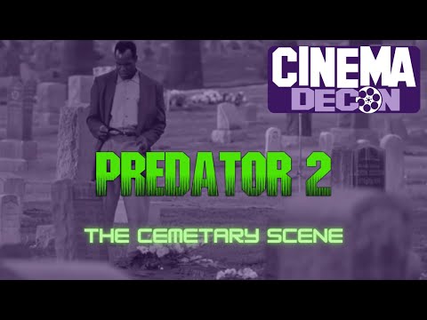 Predator 2 - Breaking Down The Cemetery Scene