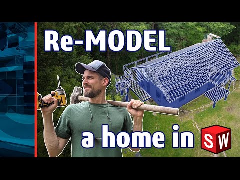 Remodeling a Home in SOLIDWORKS - Episode 10 - SOLIDWORKS LIVE Design