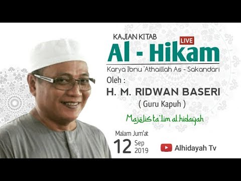 "LIVE" Guru Kapuh - KITAB AL HIKAM, Pengajian Malam Jum'at, 12 September 2019