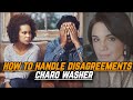 Charo Washer On How To Handle Marriage "Disagreements'