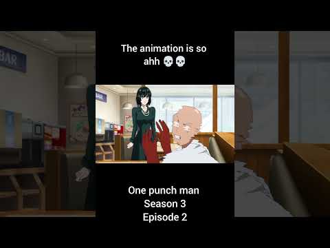 ts is so ahh 😭💀 || One-punch man Season 3 Episode 2 clip || #onepunchmanseason3 #opms3 #saitama clip
