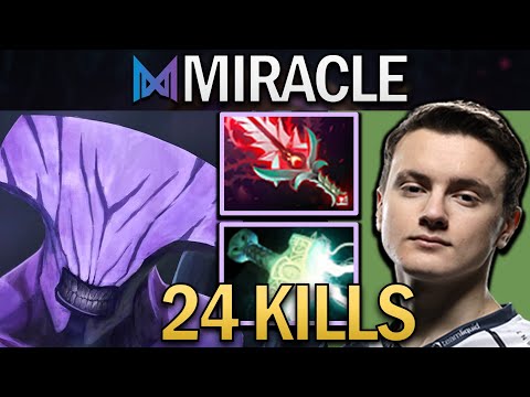 Faceless Void Dota 2 Gameplay Nigma.Miracle with 24 Kills - Linkens