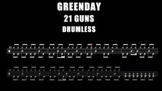 Download lagu Greenday - 21 Guns - Drumless (with scrolling drum score) mp3