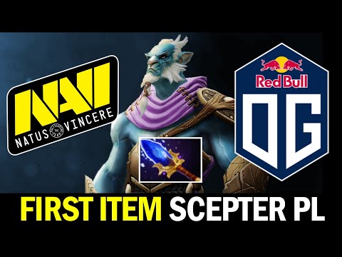 OG vs NAVI — First Item SCEPTER Phantom Lancer