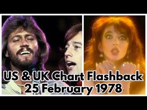 US Billboard & UK Singles Charts for the week of 25 February 1978