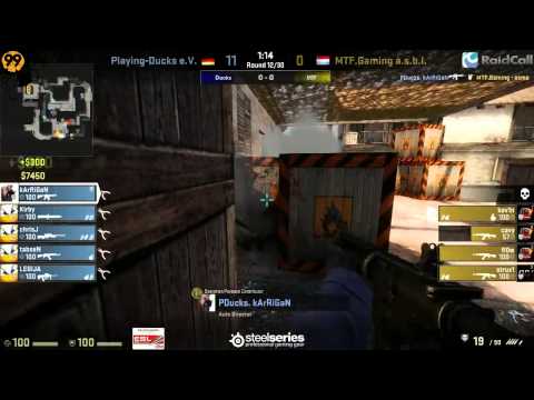 MTF.Gaming vs. Playing Ducks | Viertelfinale, EPS Summer 2013 | de_mirage Map 1