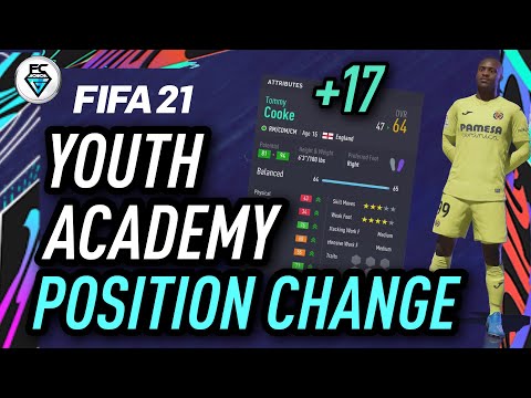 FIFA 21 YOUTH ACADEMY: POSITION CHANGE