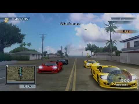 Test Drive Unlimited Part 107 Aston Martin V8 Vantage Nissan Skyline GTR R34 Saleen S7 PlayStation 2