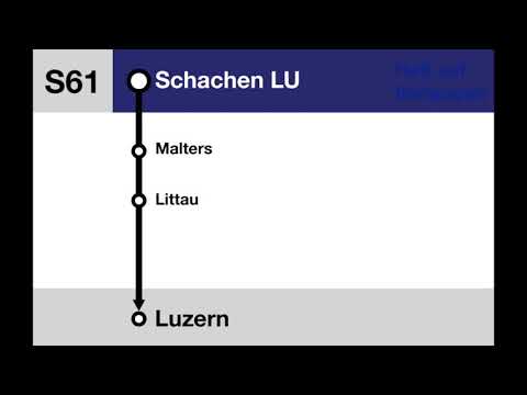 BLS Begrüssung • S61 • Schachen LU – Luzern (2019)