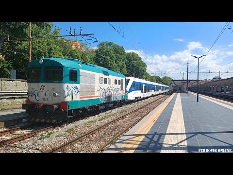 MANOVRE PARTENZE E ARRIVI A TRIESTE CENTRALE!