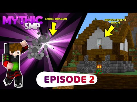 Going to the End and Enchantments Minecraft: Mythic SMP EP2